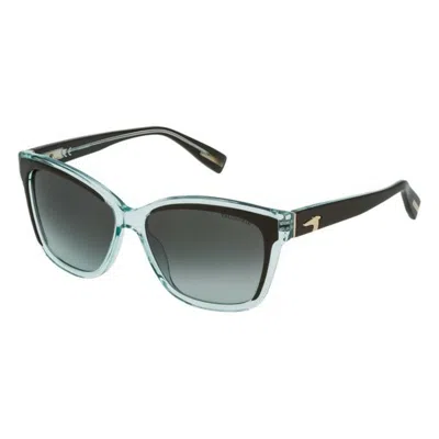 Trussardi Ladies' Sunglasses  Str0775607u2  56 Mm Gbby2 In Gray
