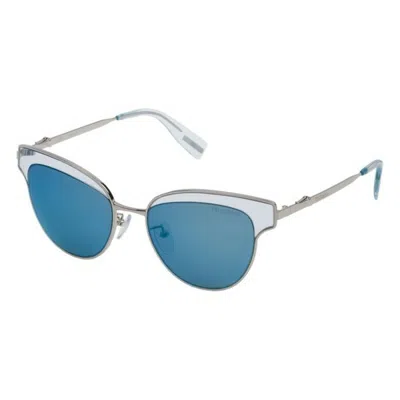 Trussardi Ladies' Sunglasses  Str18352579a  52 Mm Gbby2 In Blue