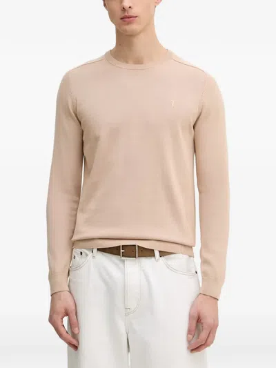 Trussardi Logo-embroidered Crew-neck Sweater In Multi
