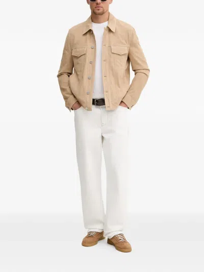 Trussardi Logo-print Crew-neck T-shirt In White