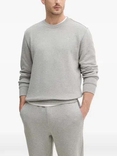 Trussardi Long-sleeve Sweatshirt In Gray