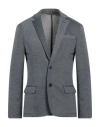 Trussardi Man Blazer Blue Size 44 Polyester, Cotton, Viscose In Blue