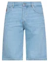 Trussardi Denim Shorts In Blue