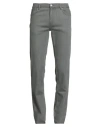 Trussardi Man Jeans Grey Size 30 Cotton, Lyocell, Polyester, Elastane In Gray