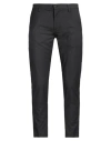 Trussardi Man Pants Charcoal Size 34 Polyester, Viscose In Grey
