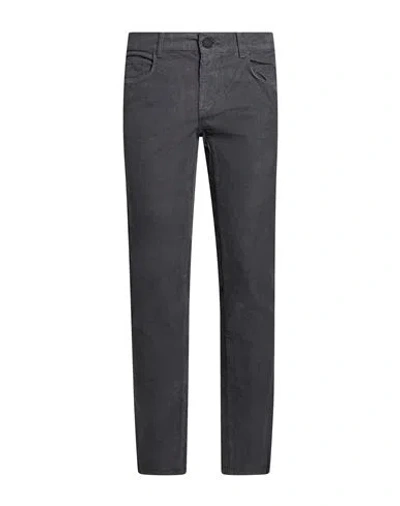 Trussardi Man Pants Grey Size 30 Cotton, Elastane In Gray