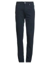 Trussardi Man Pants Midnight Blue Size 30 Cotton, Elastane