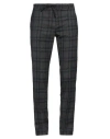 Trussardi Man Pants Charcoal Size 40 Virgin Wool, Mohair Wool, Alpaca Wool, Polyamide In Grey