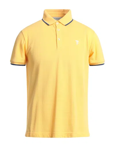 Trussardi Polo Shirts In Yellow