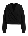 Trussardi Man Sweatshirt Black Size Xl Cotton