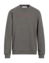 Trussardi Man Sweatshirt Grey Size Xl Cotton In Grey