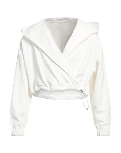 Trussardi Man Sweatshirt White Size Xl Cotton