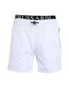 Trussardi Man Swim Trunks White Size Xxl Polyester