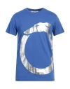 Trussardi Blue Cotton T-shirt In Blue