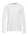 Trussardi Man T-shirt White Size M Cotton, Elastane