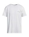 Trussardi Man T-shirt White Size Xxl Cotton, Elastane