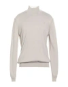 Trussardi Man Turtleneck Beige Size 3xl Virgin Wool, Acrylic In Sand