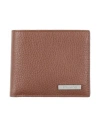 Trussardi Man Wallet Brown Size - Calfskin