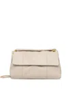 Trussardi Medium Orbita Chain-strap Shoulder Bag In Neutral