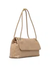 Trussardi Medium Orbita Shoulder Bag In Neutral