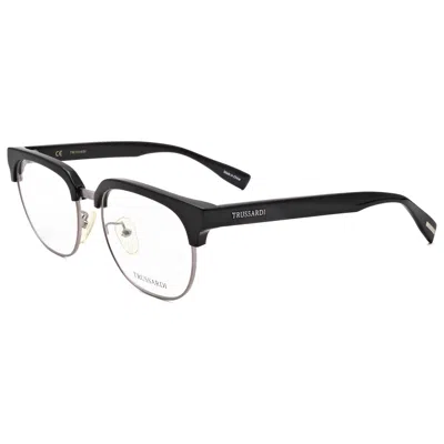 Trussardi Men's 53mm Black Opticals