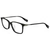 Trussardi Men's 54mm Black Grey Stripe Opticals In Black