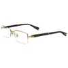 Trussardi Men's Opticals In Gold