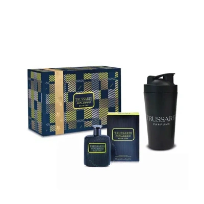 Trussardi Men's Riflesso Blue Vibe Gift Set 8011530005559