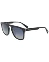 Trussardi Men's Str406f 700p 53mm Sunglasses In Black