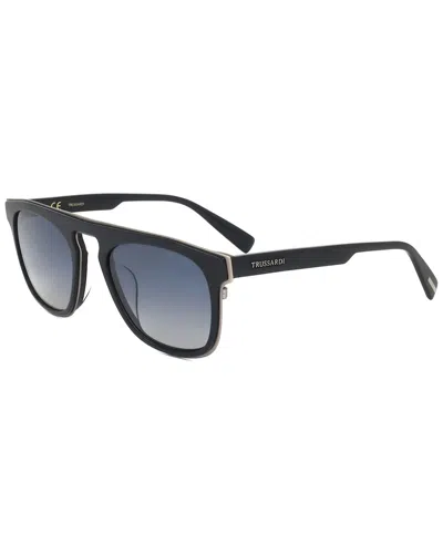 TRUSSARDI TRUSSARDI MEN'S STR406F 700P 53MM SUNGLASSES