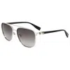 Trussardi Men's Str405f 579x 59mm Sunglasses In Metallic