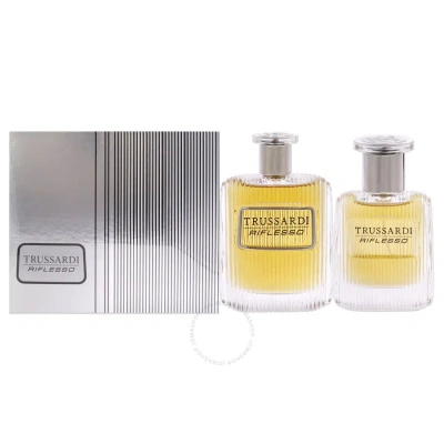 Trussardi Kids'  Men's  Riflesso Gift Set Fragrances 8058045427445 In Green / Pink / Violet