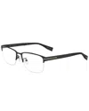 Trussardi Men's Vtr119 56mm Optical Frames In Black