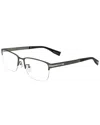 Trussardi Men's Vtr119 56mm Optical Frames In Grey