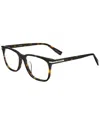Trussardi Men's Vtr265f 55mm Optical Frames In Brown