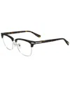 Trussardi Men's Vtr266f 55mm Optical Frames In Brown