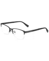 Trussardi Men's Vtr275f 54mm Optical Frames In Black