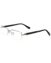 Trussardi Men's Vtr323f 54mm Optical Frames In Silver