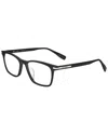 Trussardi Men's Vtr418f 50mm Optical Frames In Black