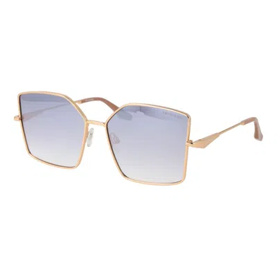 Trussardi Metal Women's Sunglasses In Blue