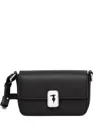 Trussardi Mini Cameo Cross Body Bag In Black
