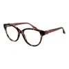 Trussardi Multicolor Acetate Glasses (frames) In Brown