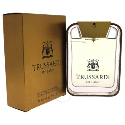 Trussardi My Land By  For Men - 3.4 oz Edt Spray In Purple