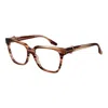 Trussardi Orange Women Glasses Frame In Multi