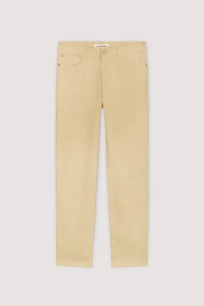 Trussardi Pants Slim Fit Man Beige In Gold