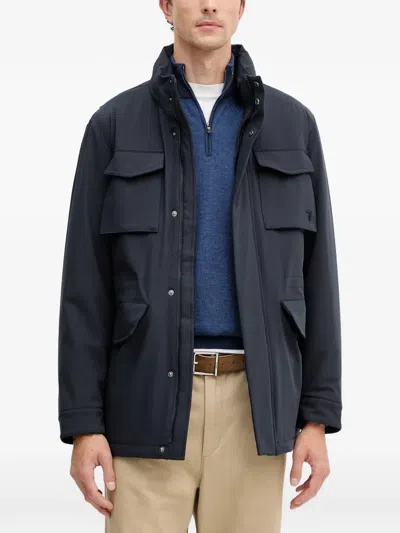 Trussardi Pocket Field Jacket In Black