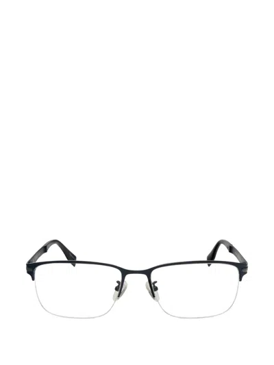 Trussardi Rectangle-frame Glasses In Black