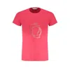 Trussardi Red Cotton T-shirt In Pink