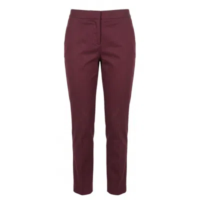 Trussardi Red Cotton Women Pants