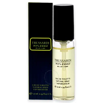 Trussardi Riflesso Blue Vibe By  For Men - 0.34 oz Edt Spray (mini) In Blue/orange